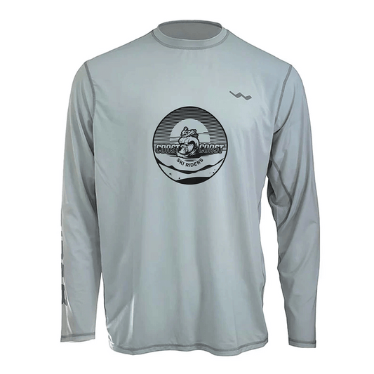 Coast 2 Coast Ski Riders Helios Fishing Shirt - Grey - WindRider