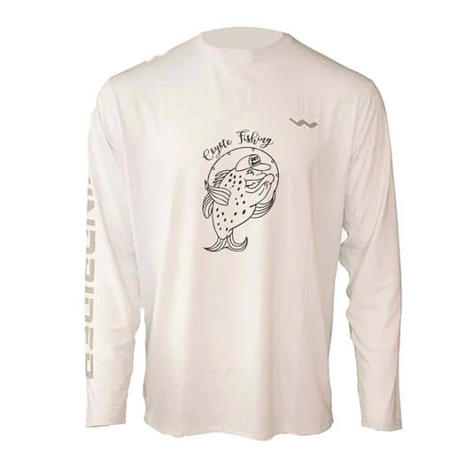 Coyote Fishing Helios Fishing Shirt - White - WindRider