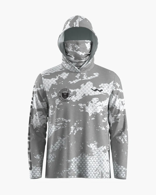 Bearded Dad Fishing Hooded Helios - Hooded - Grey - WindRider