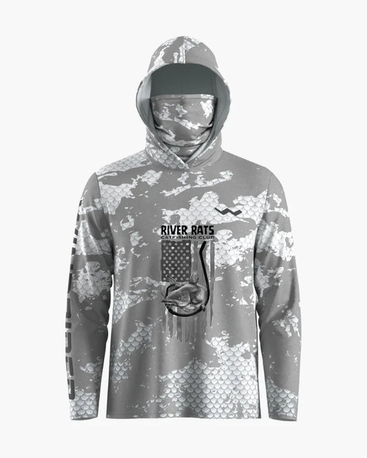 River Rats Catfishing Club Hooded Helios - Hooded - Grey - WindRider