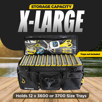 Hauler Tackle Bag — Rugged 420D Ripstop with 12 Storage Pockets (Medium, Large, XL)