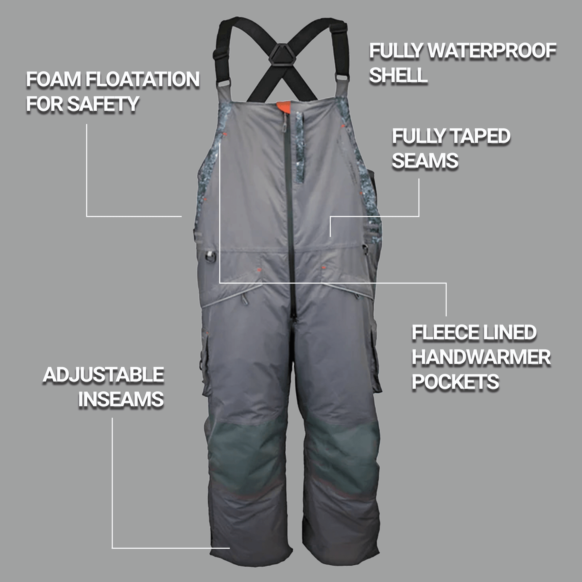 Ice Fishing Bibs