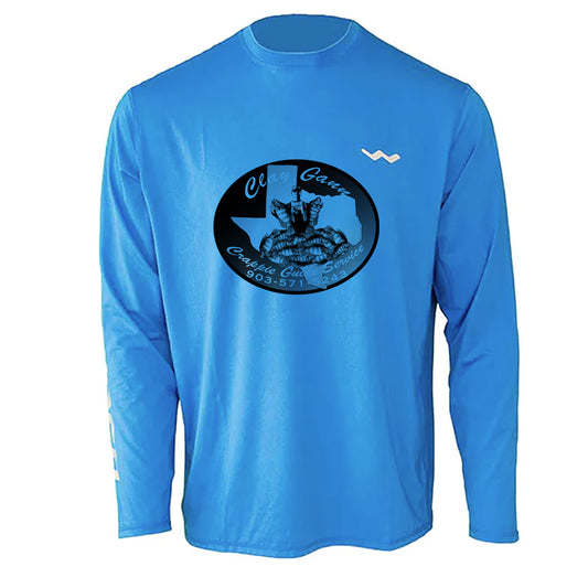 ClayGann.com Helios Fishing Shirt - Blue - WindRider