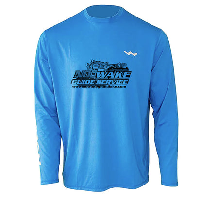 No Wake Guide Service Helios Fishing Shirt
