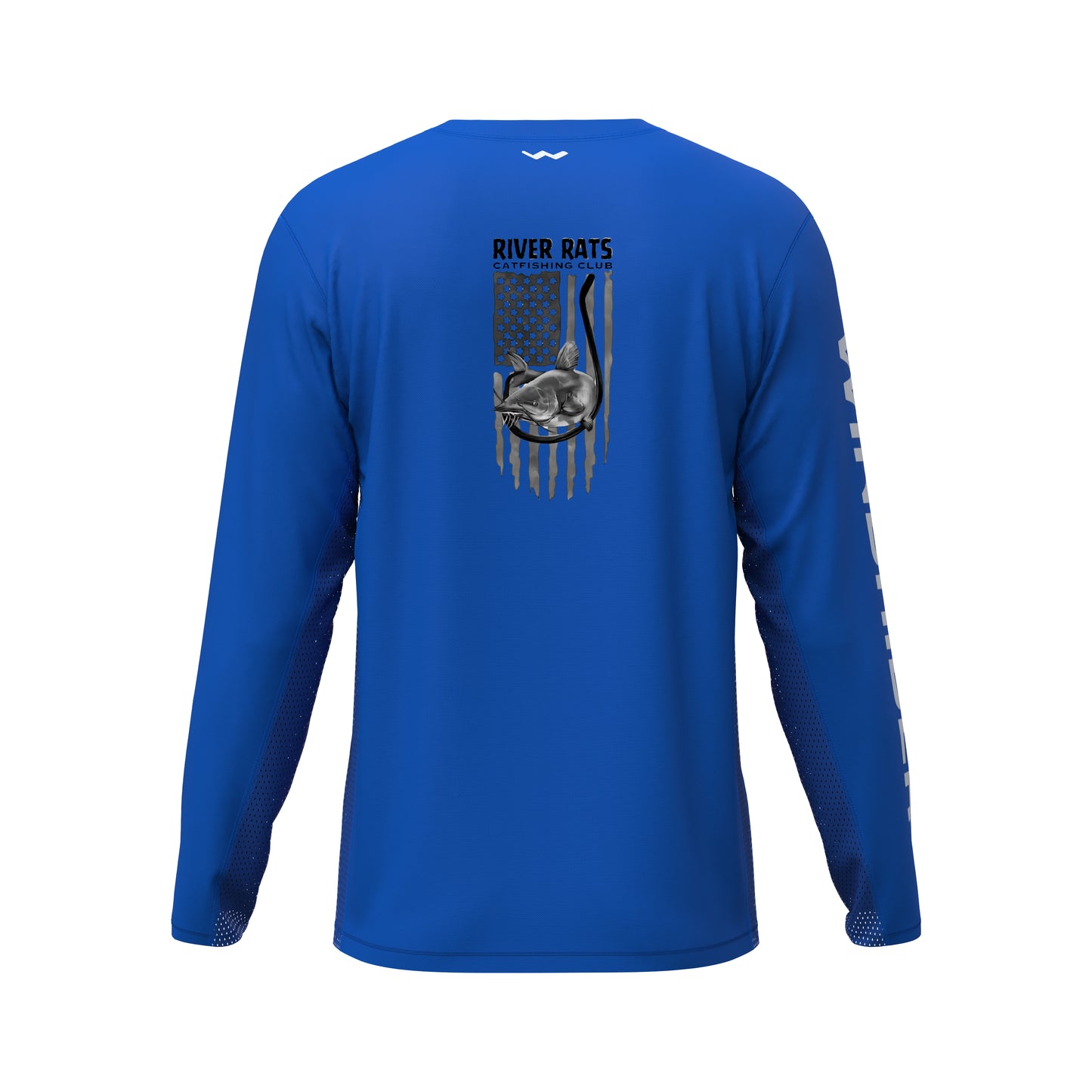River Rats Catfishing Club Helios Fishing Shirt