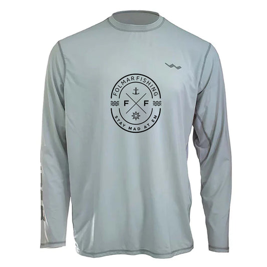 Folmar Helios Fishing Shirt - Grey - WindRider