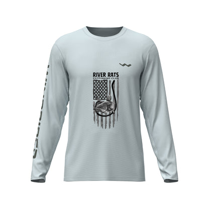 River Rats Catfishing Club Helios Fishing Shirt