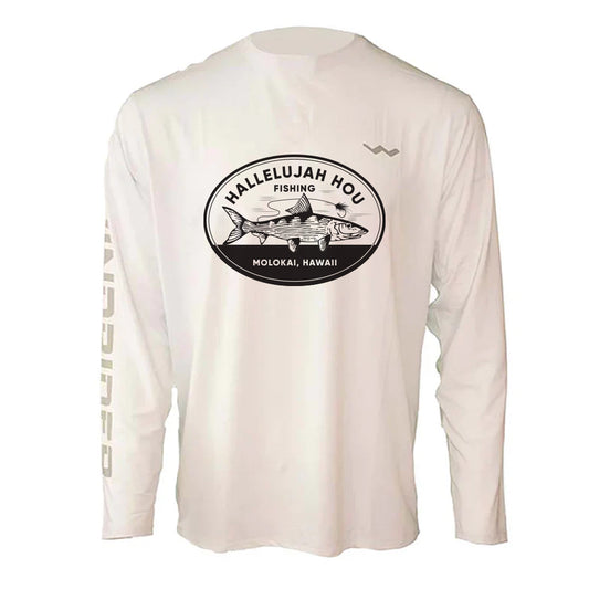 Hallelujah Hou Fishing Shirt - White - WindRider