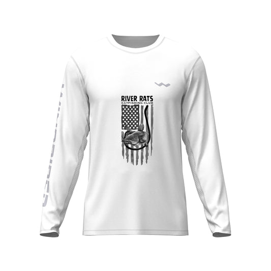 River Rats Catfishing Club Helios Fishing Shirt