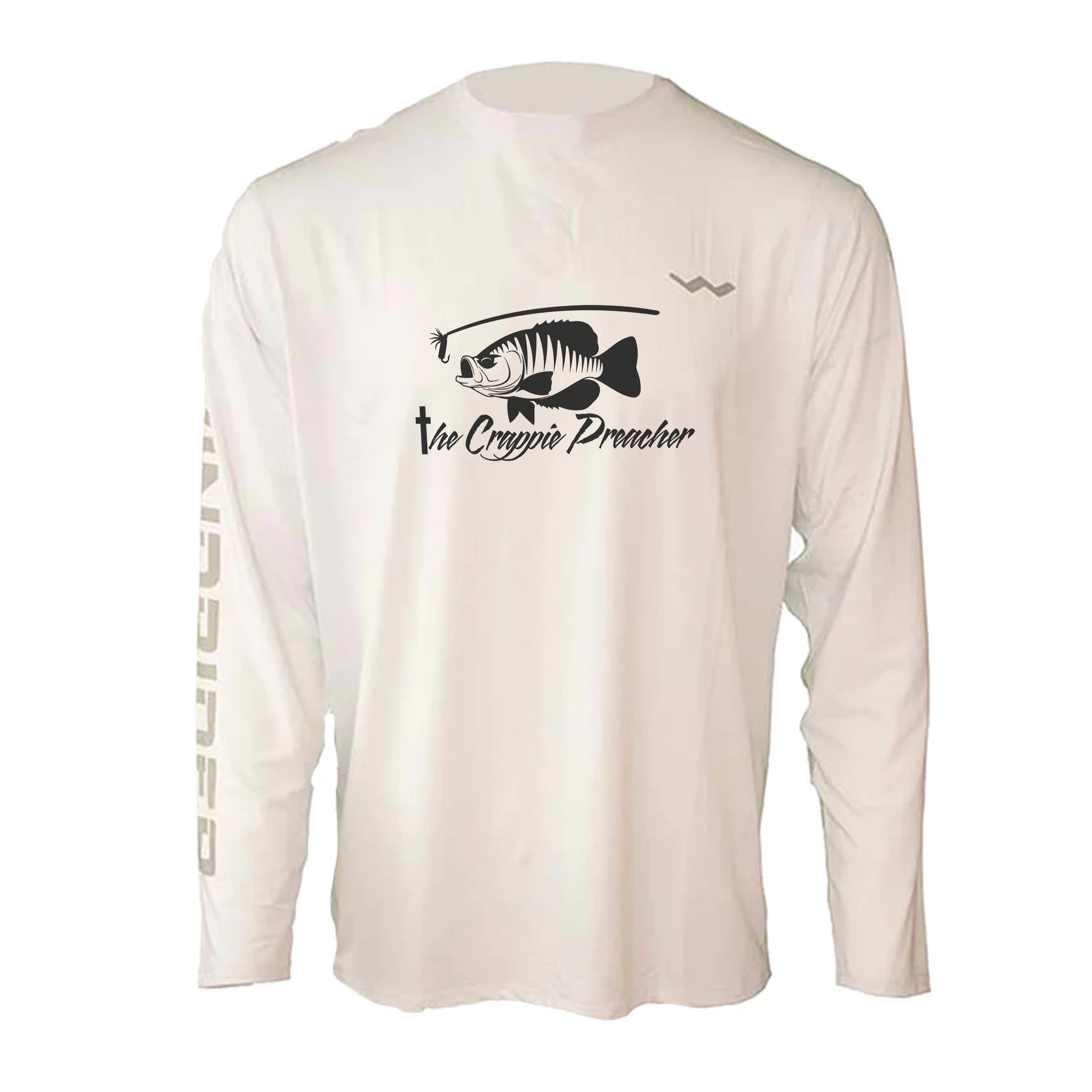 Custom Logoed The Crappie Preacher HELIOS Long Sleeve Fishing