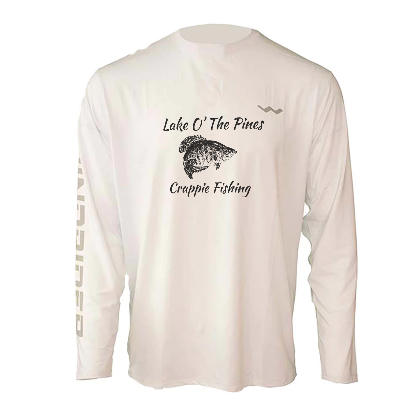 Lake O' Pines Crappie Fishing Helios Fishing Shirt