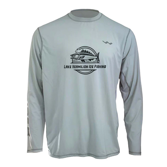 Lake Vermilion Ice Fishing Helios Fishing Shirt - White - WindRider