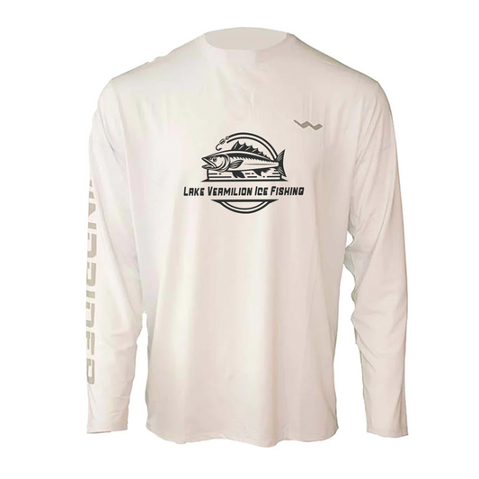 Lake Vermilion Ice Fishing Helios Fishing Shirt - White - WindRider