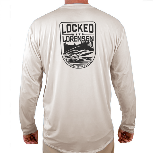 Locked with Lorensen Helios Fishing Shirt - White - WindRider
