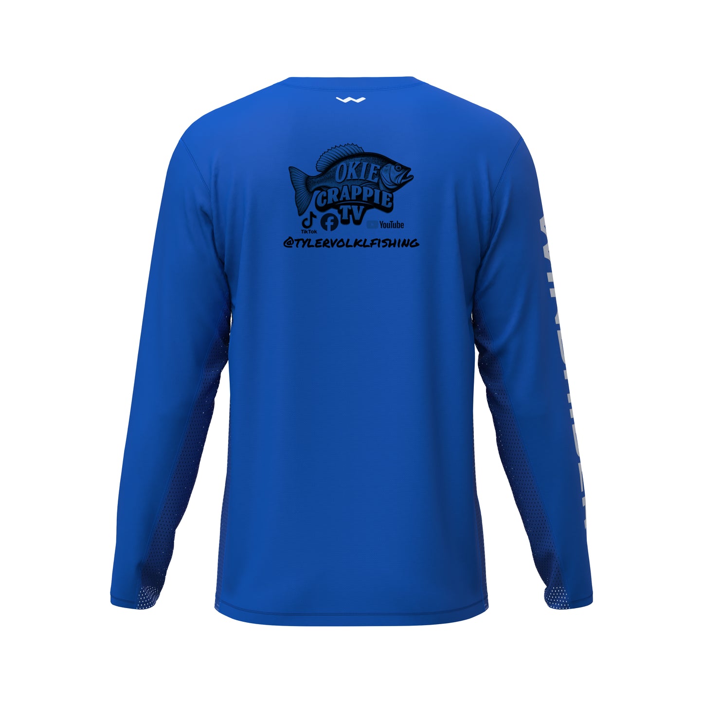 OKIE CRAPPIE TV Helios Fishing Shirt