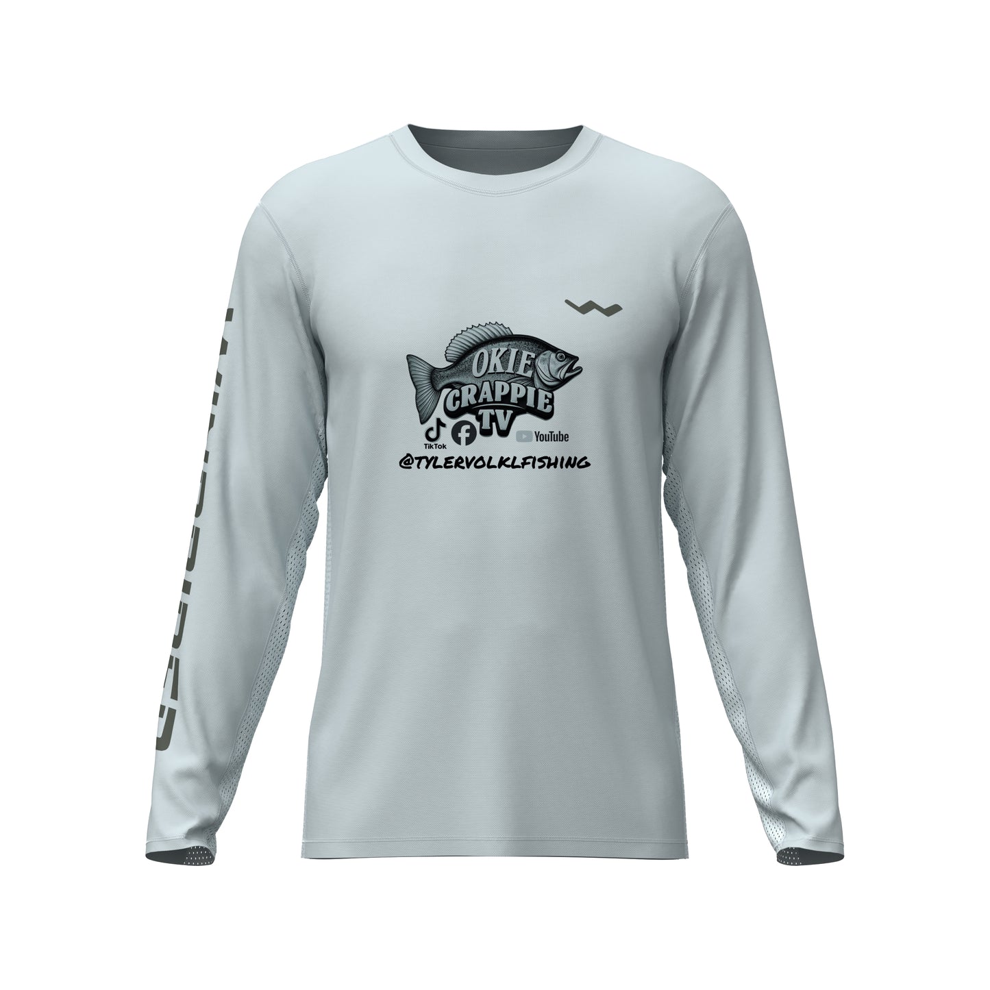 OKIE CRAPPIE TV Helios Fishing Shirt