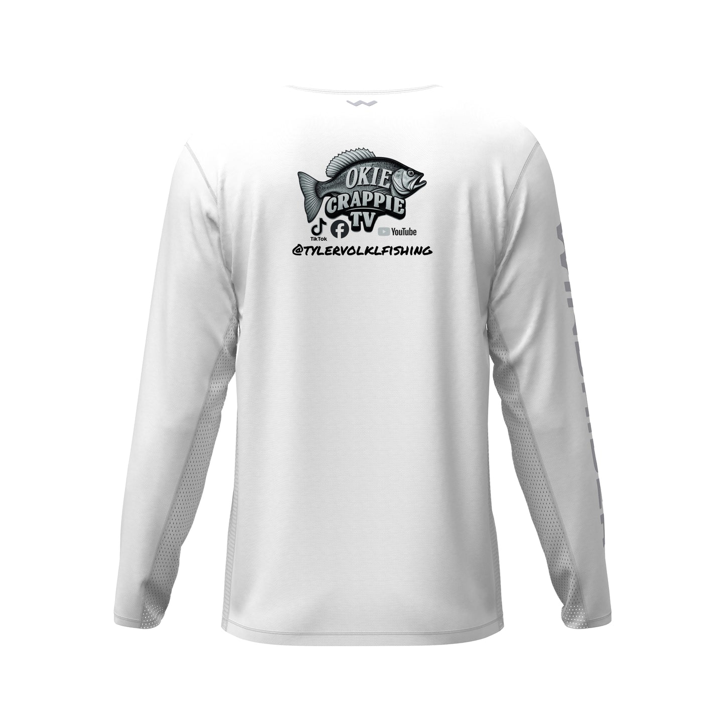 OKIE CRAPPIE TV Helios Fishing Shirt
