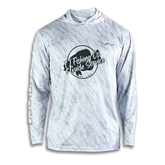 TJ FishingCo&Guide Service Hooded Helios - Hooded - Grey - WindRider