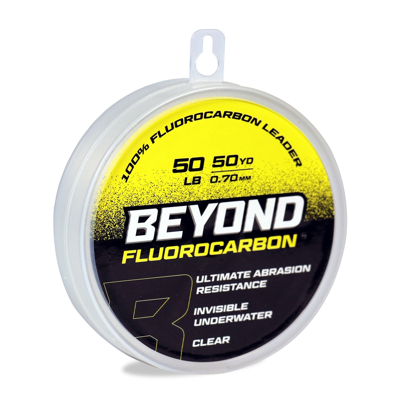 Beyond Braid Fluorocarbon Leader Material — 50YD Pink or Clear