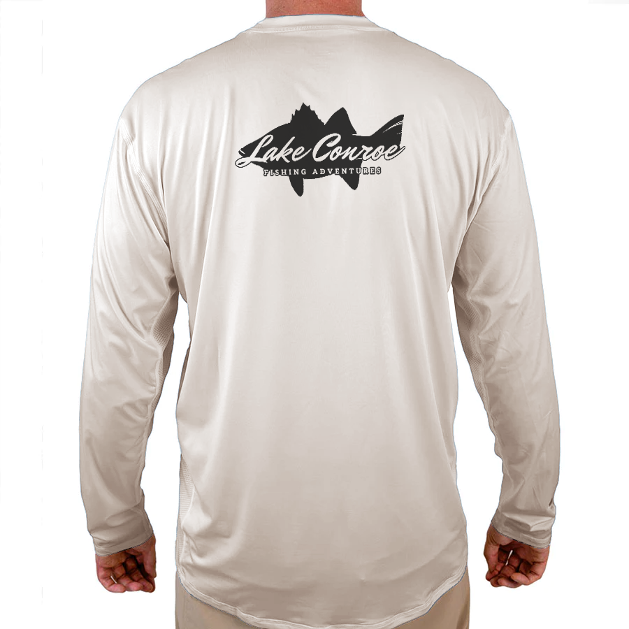 Lake Conroe Fishing Adventures Helios Fishing Shirt