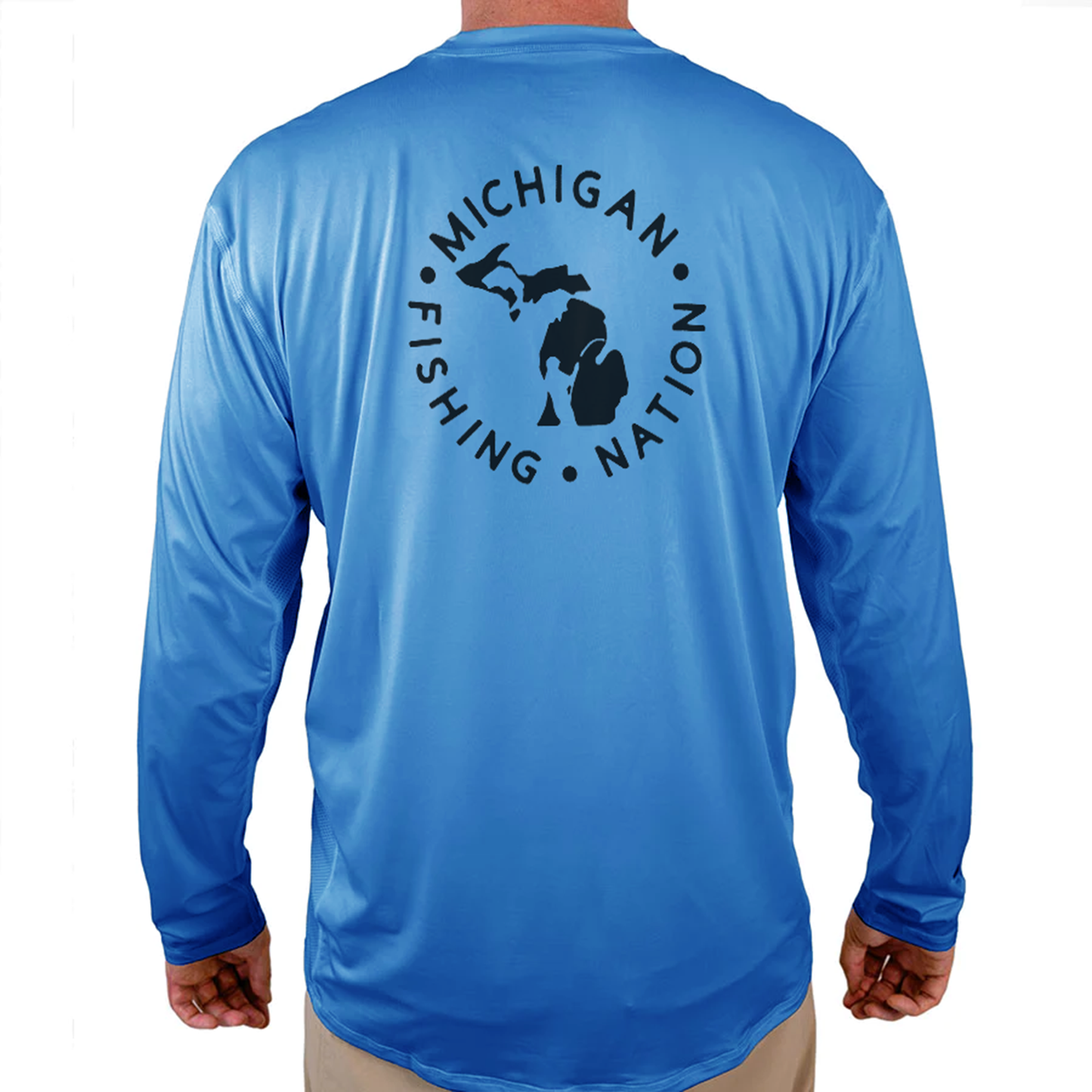 Michigan Fishing Nation TV Helios Fishing Shirt