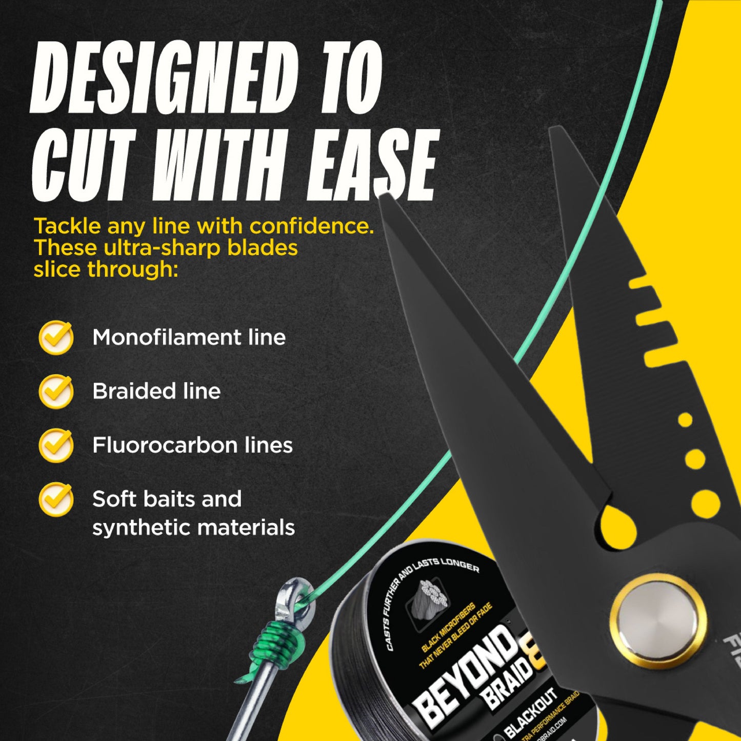 Beyond Braid 6.5" OmniPro Fishing Shears