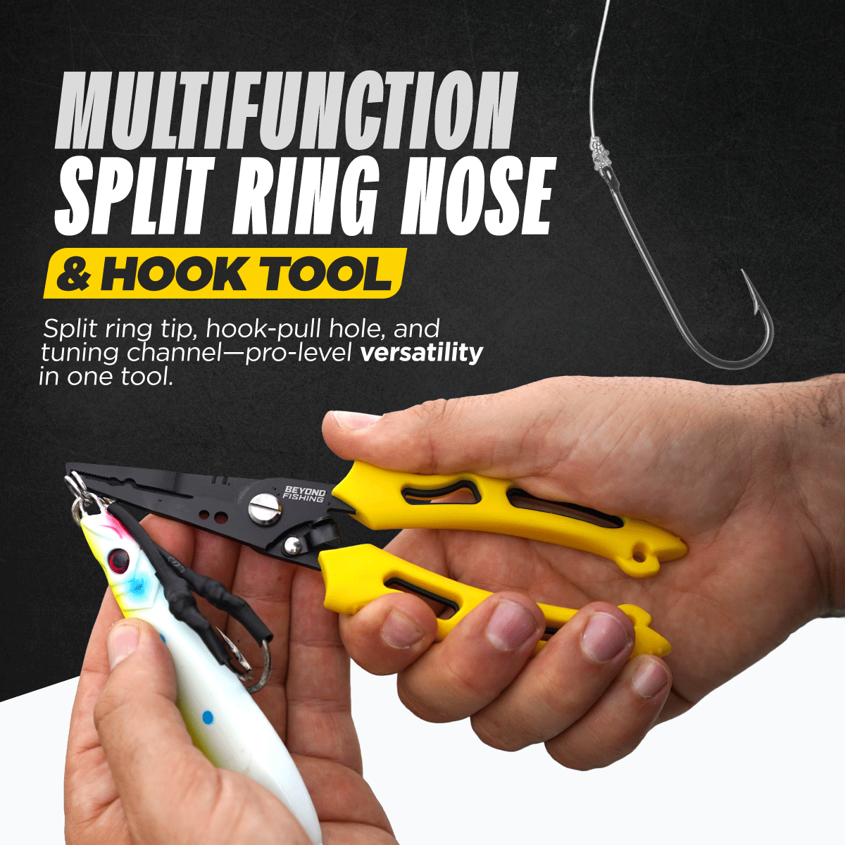 Beyond Braid QuickRig Multifunction Fishing Pliers