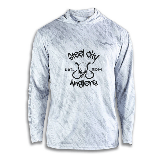 Steel City Anglers Hooded Helios - Hooded - Grey - WindRider