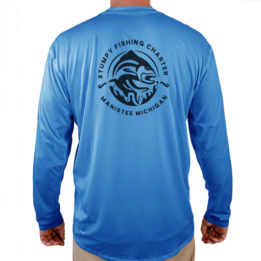 Stumpy Fishing Charter Helios Fishing Shirt