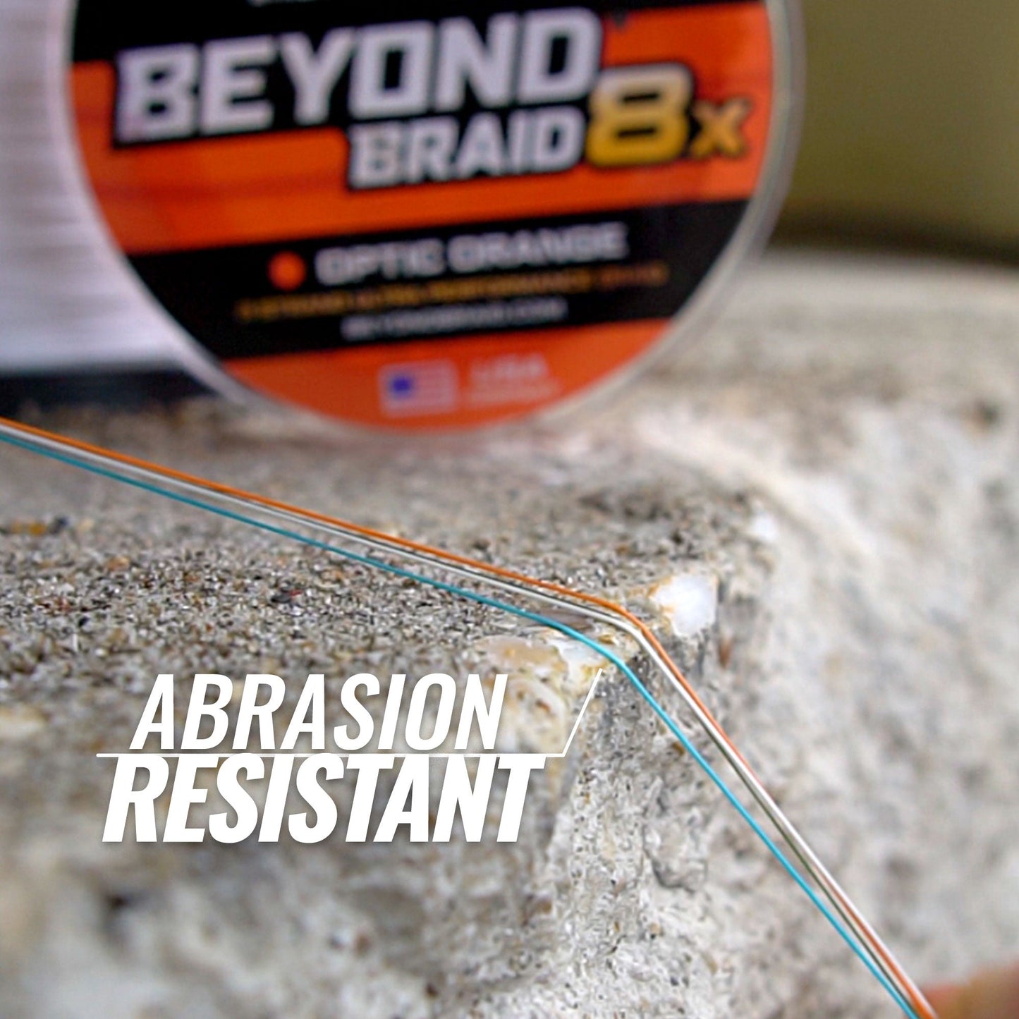 Beyond Braid Yellow 8X Braided Fishing Line