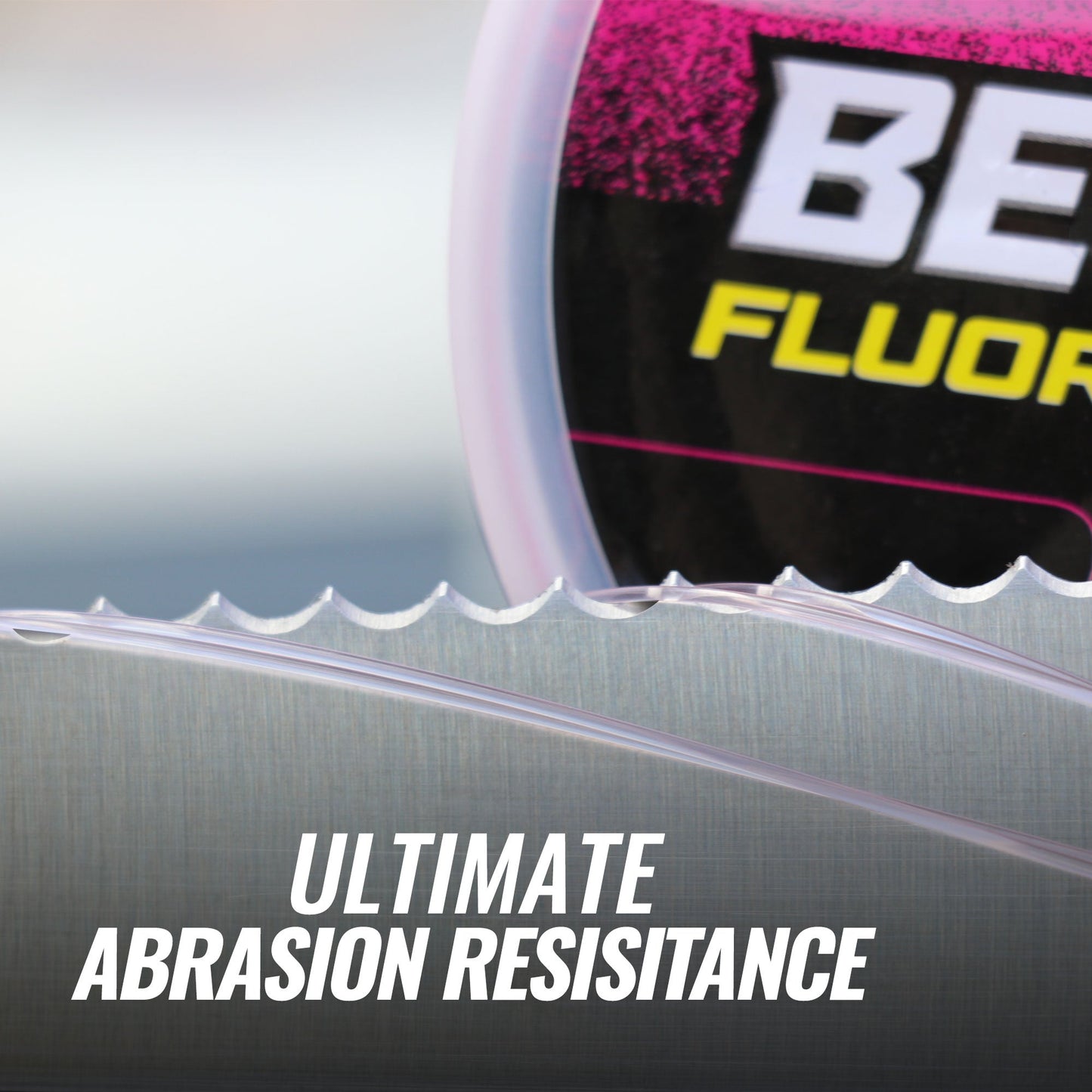Beyond Braid Fluorocarbon Leader Material — 50YD Pink or Clear
