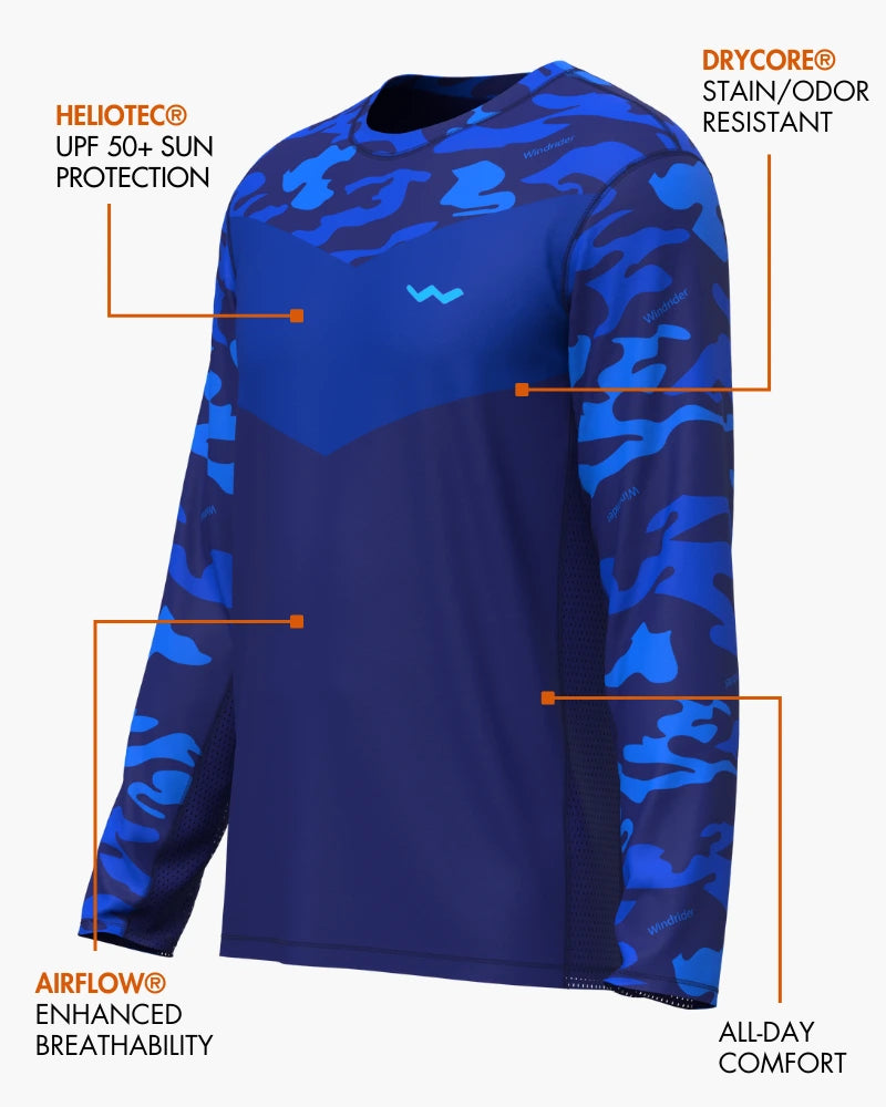 HELIOS Long Sleeve Fishing Shirt