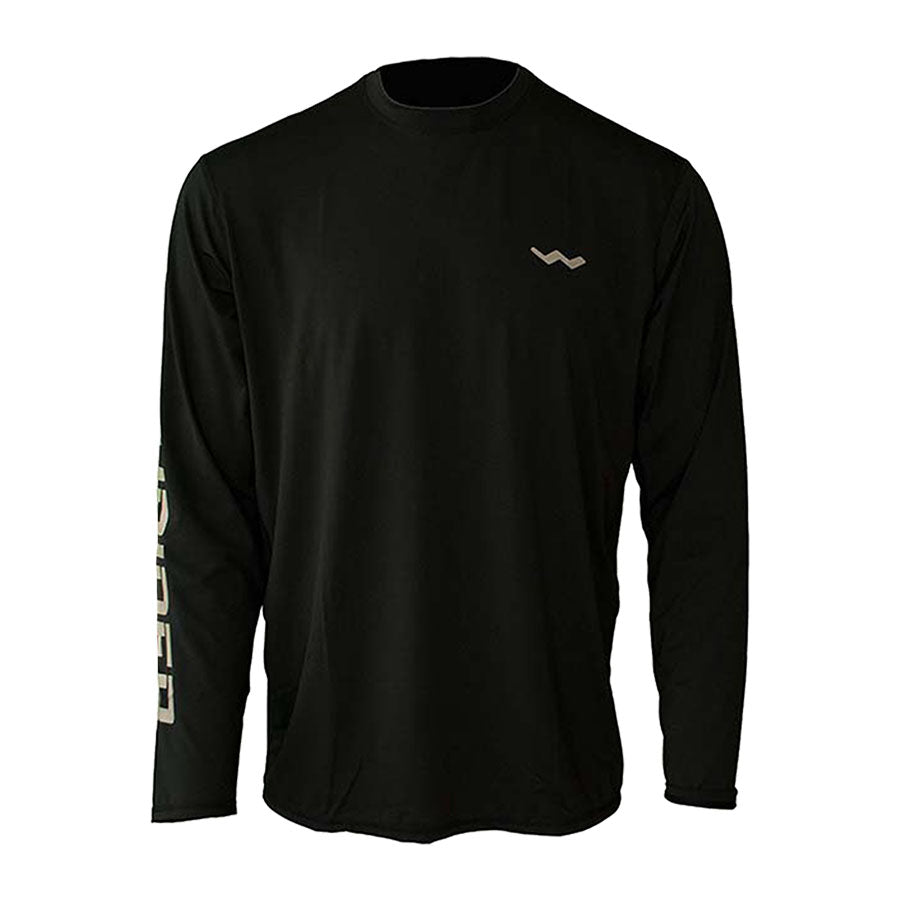 HELIOS™ Black Long Sleeve Sun Shirt – WindRider