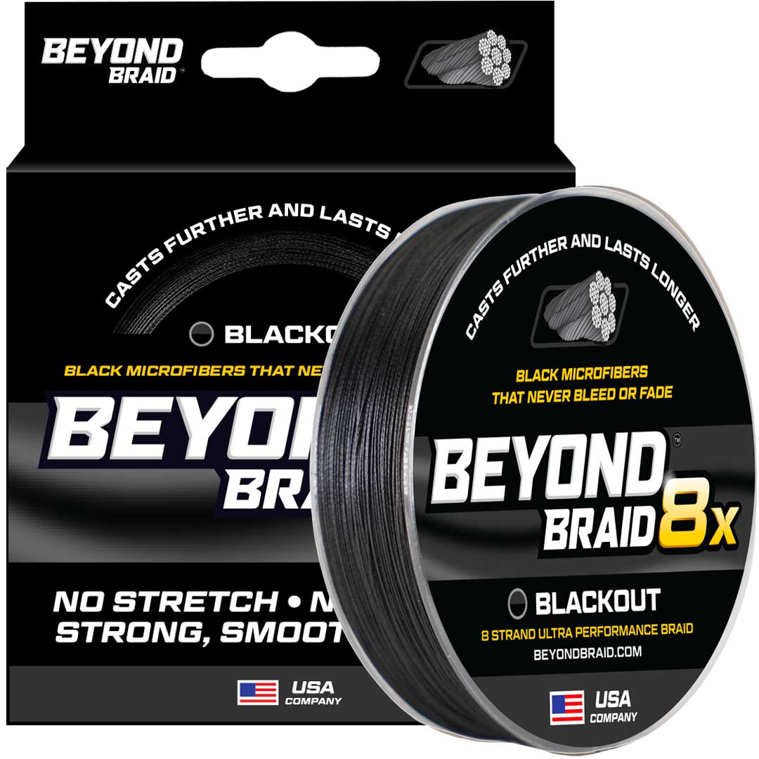 Beyond Braid Blackout 8X Braided Fishing Line