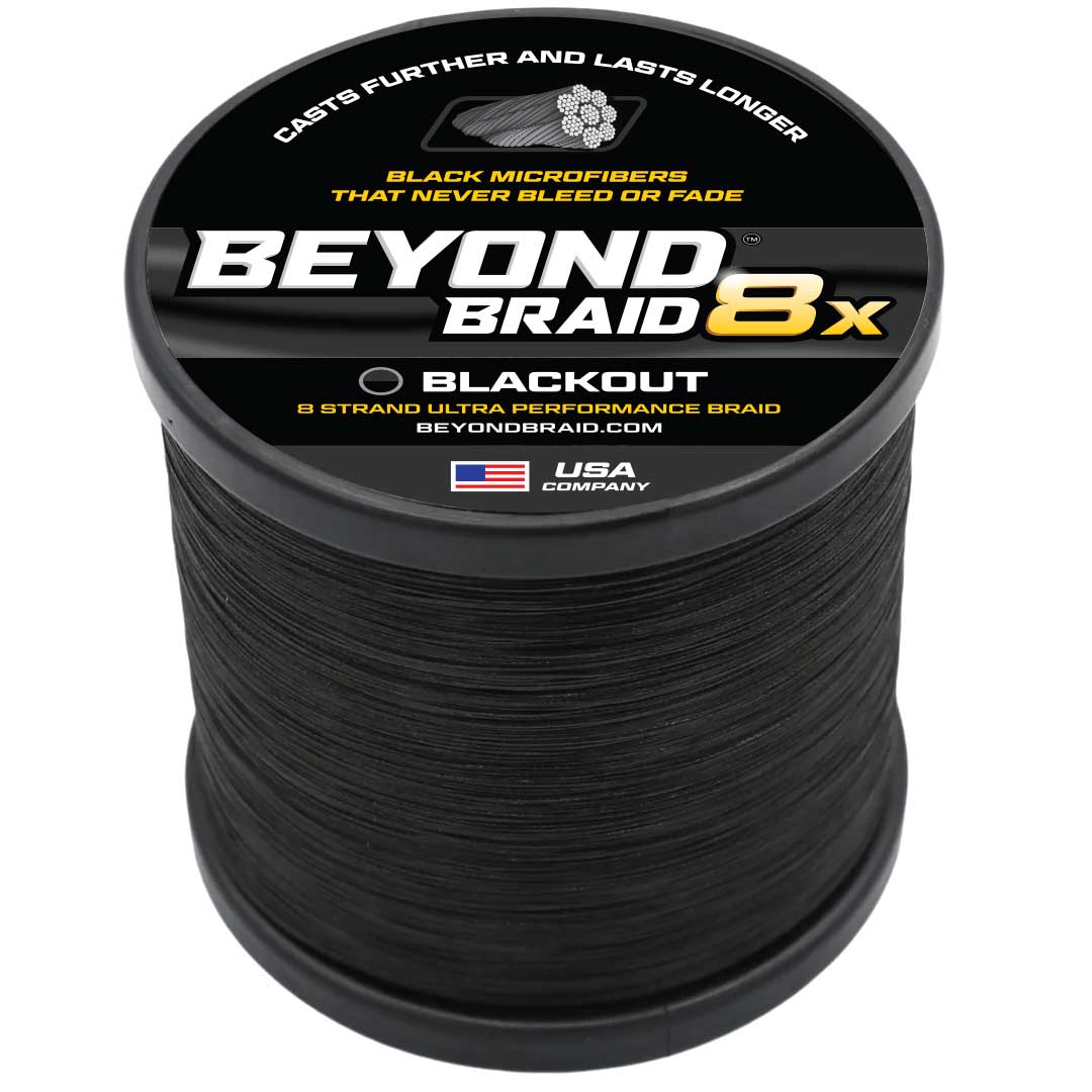 Beyond Braid Blackout 8X Braided Fishing Line