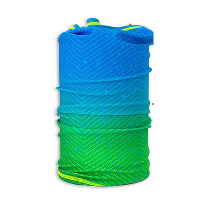 HELIOS™ Neck Gaiter Blue Crescendo - WindRider