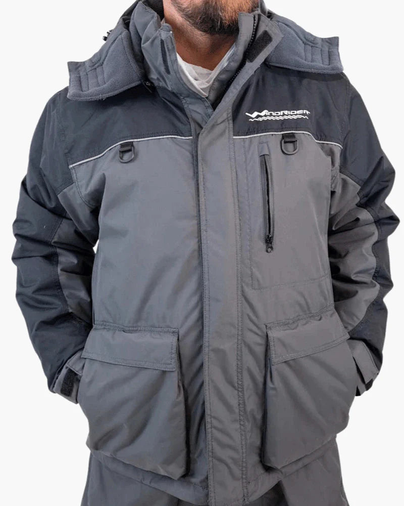 WindRider Ice Suit - Boreas Navy Detail 5