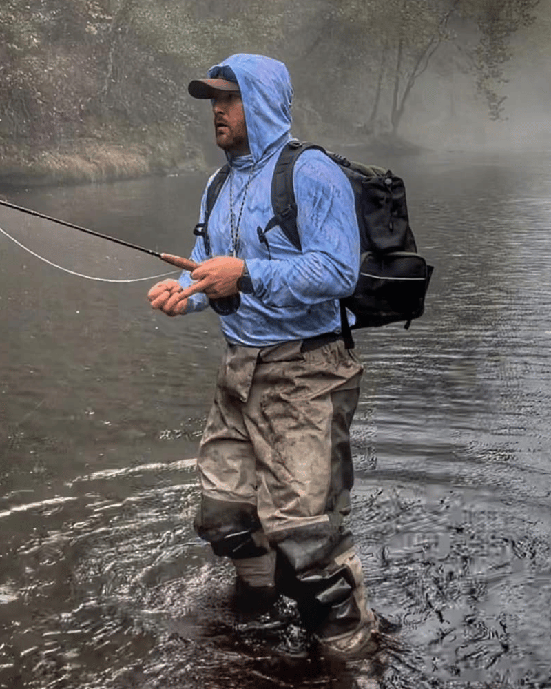 Hooded Helios Fishing Shirt with Gaiter