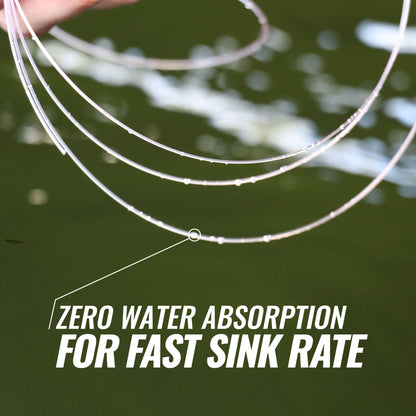 Beyond Braid Fluorocarbon Leader Material — 50YD Pink or Clear