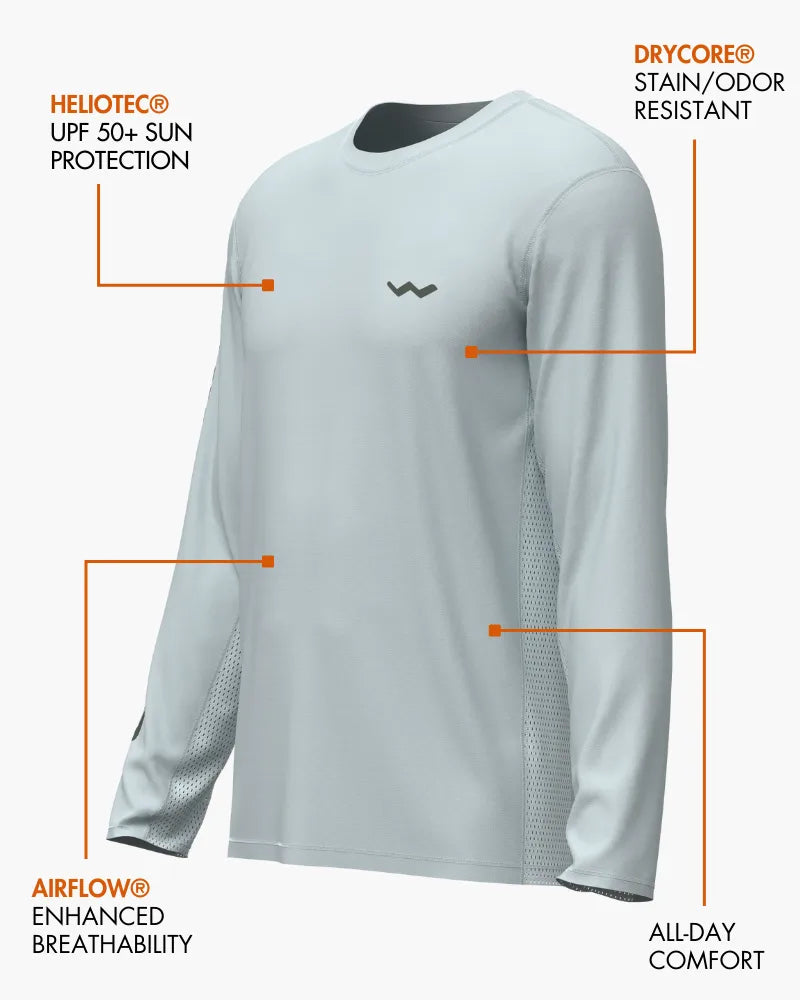 HELIOS Long Sleeve Fishing Shirt