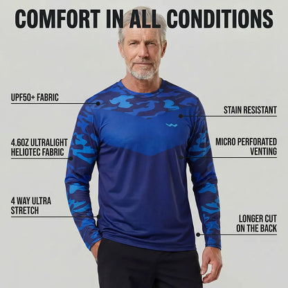 HELIOS Long Sleeve Fishing Shirt