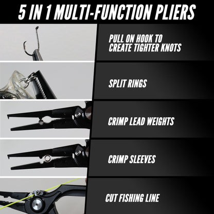 Beyond Braid Pro Aluminum Series 8" Fishing Pliers