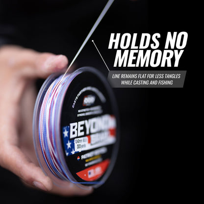 Beyond Braid Green 8X Braided Fishing Line