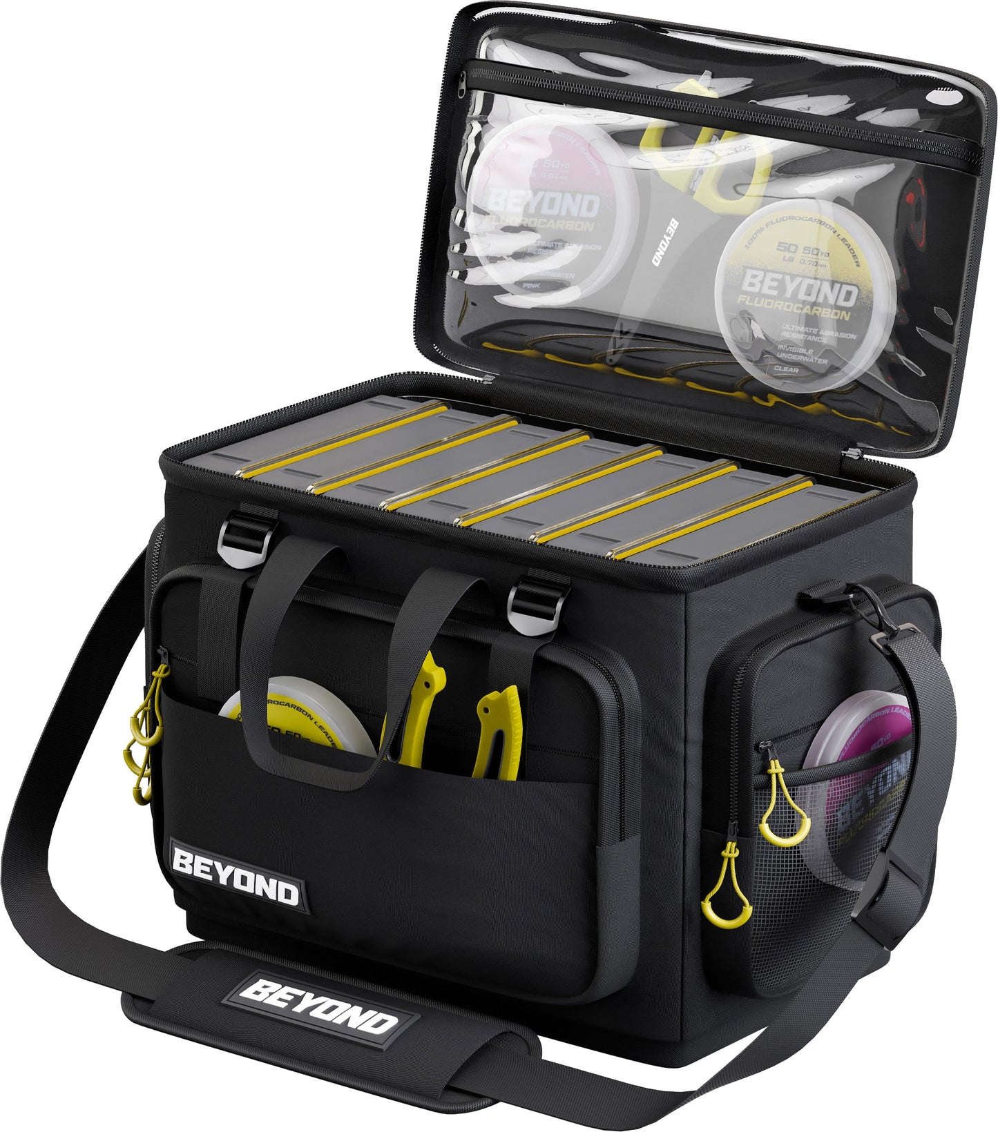 Hauler Tackle Bag — Rugged 420D Ripstop with 12 Storage Pockets (Medium, Large, XL)
