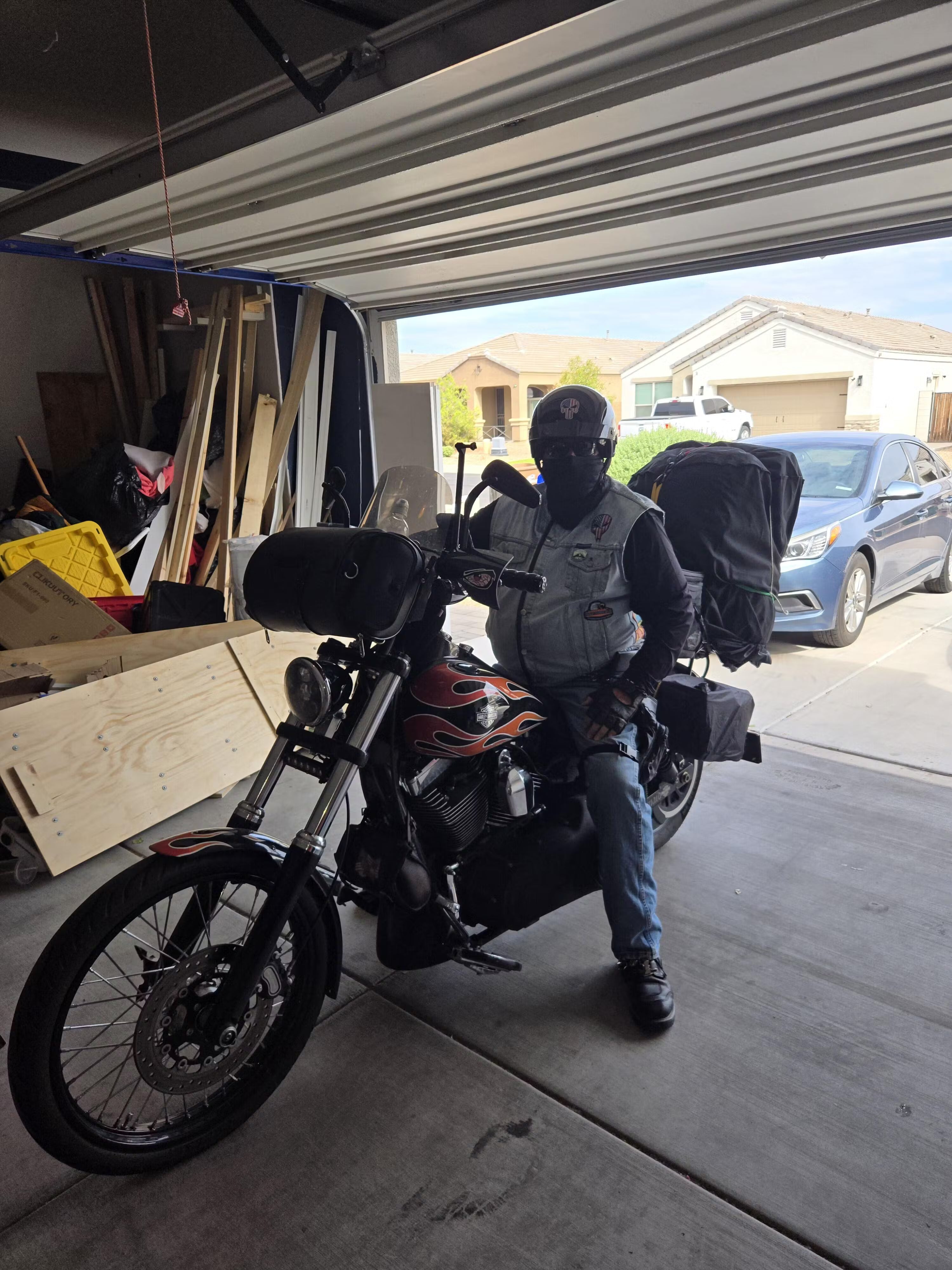 Alex G., touring rider