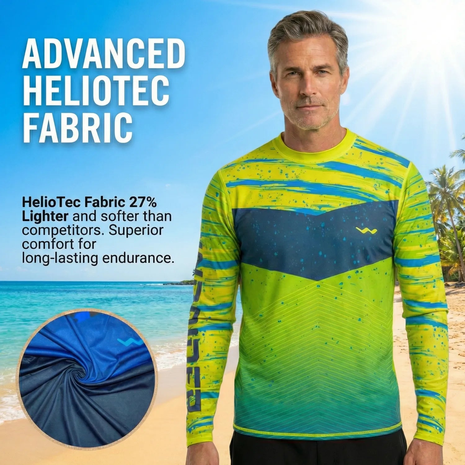 Helios Sun Shirt UPF 50+ protection