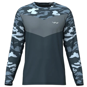 Grey Camo Helios Sun Shirt.